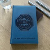 Personalis. Notizbuch Petrol liniert