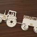 Traktor mit Namen