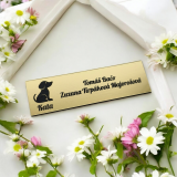Türschild Hund mit Namen