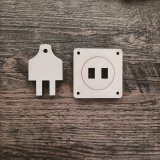 Steckdose mit Stecker