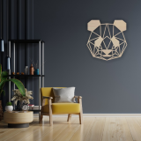 Ausgeschnittener Panda