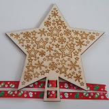 Weihnachtsstern für den Christbaum