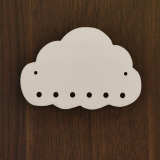 Wolke mit Löchern