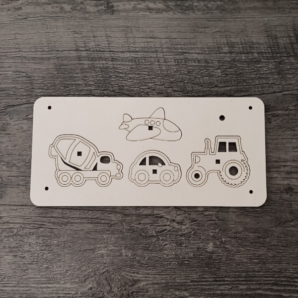 Steckpuzzle Verkehr