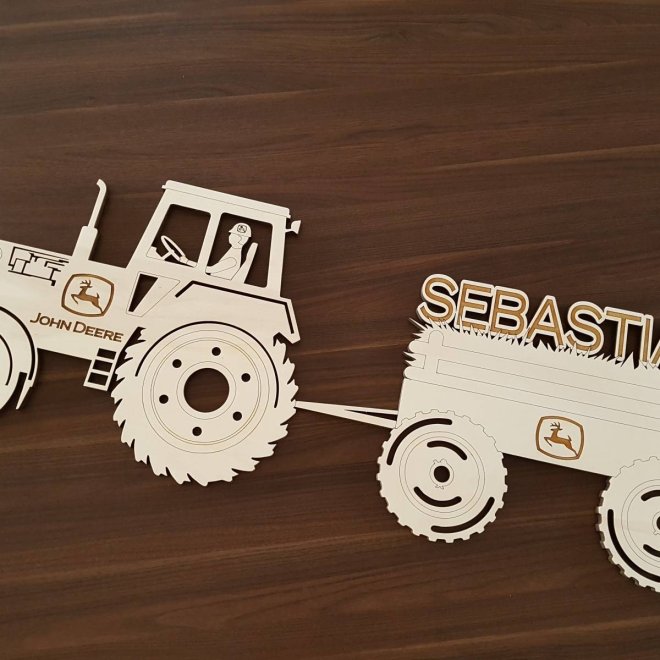 Traktor mit Namen