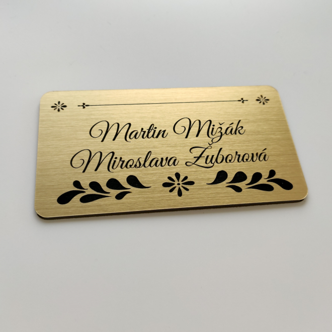 Türschild Folk 2