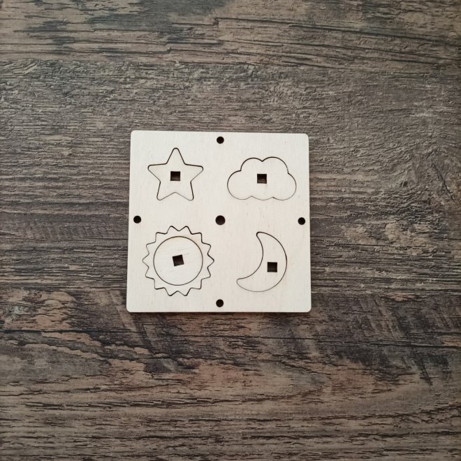 Mini-Steckpuzzle Himmel
