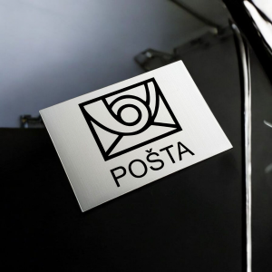 Schild Post