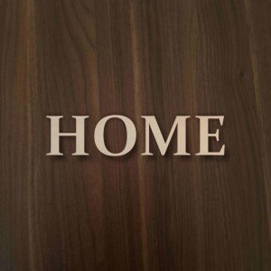 3D-Schriftzug HOME