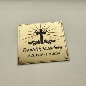 Grabtafel Kreuz