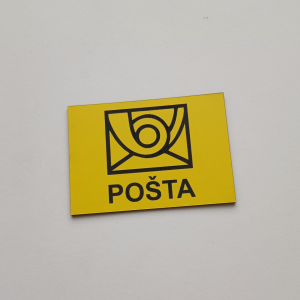 Schild Post