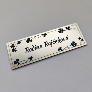 Türschild Lucky